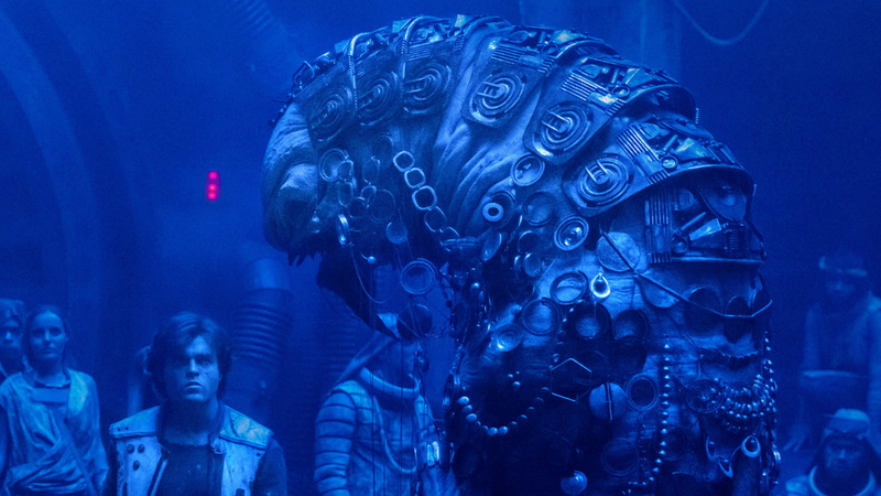 Han meets the leader of gangs on Corellia, Lady Proxima.